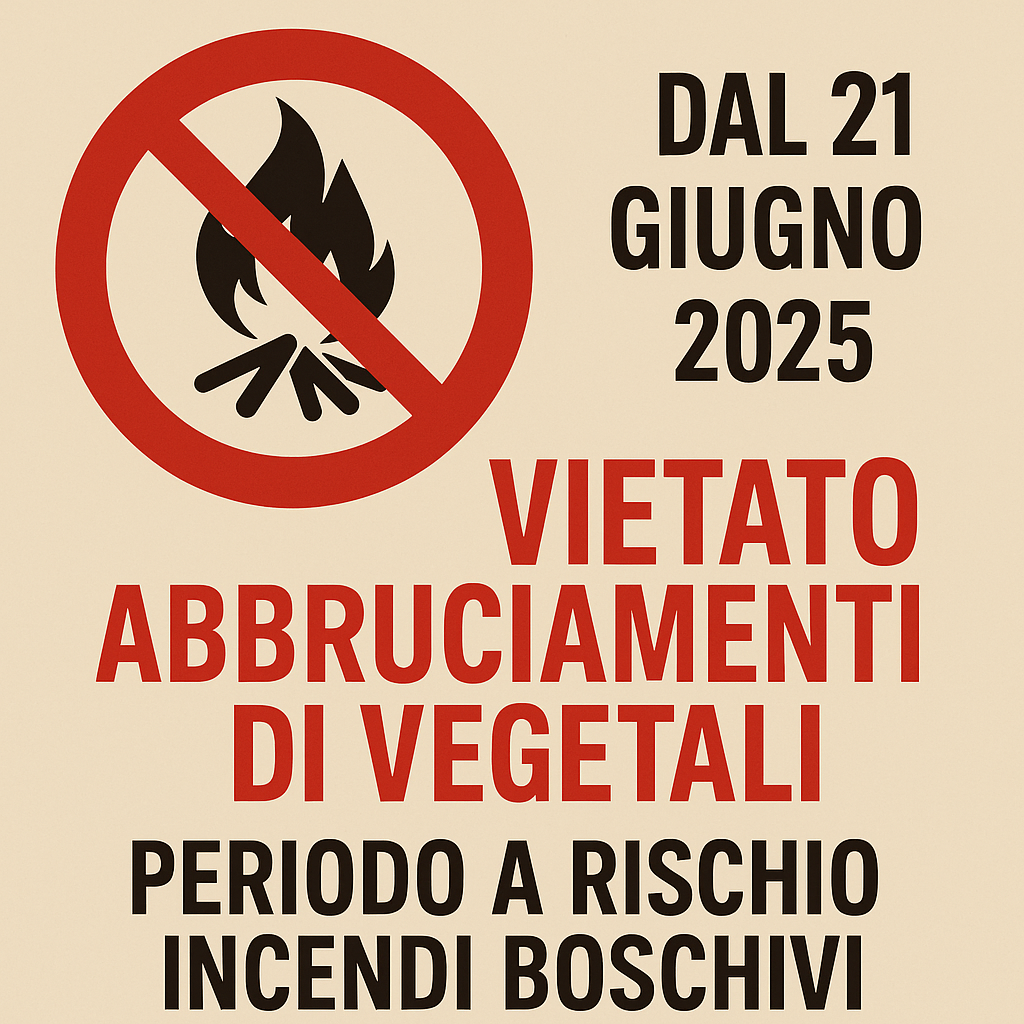 divieto abbruciamento