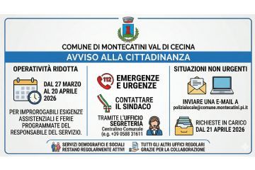 Ufficio Polizia Locale attività ridotta