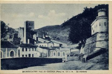 in una cartolina dell'epoca - Montecatini V.C., primi del '900